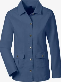Veste en jean forme parfaite grâce à l'élasticité