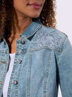 Veste en jean qualité coton