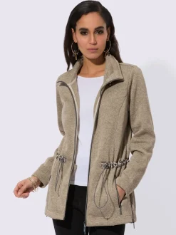 Veste en polaire polyester recyclé