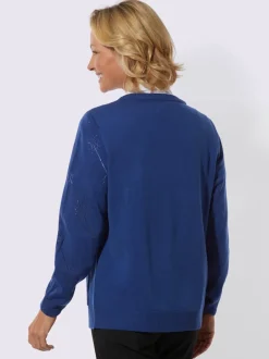 Veste en tricot ajouré ajouré