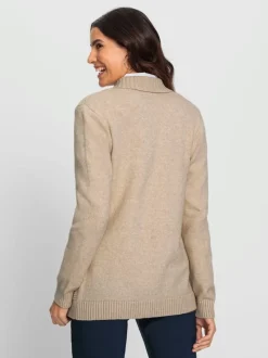Veste en tricot alternative parfaite au blazer