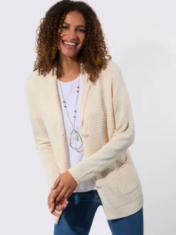 Veste en tricot alternative parfaite au blazer