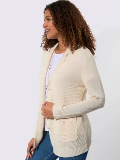 Veste en tricot alternative parfaite au blazer
