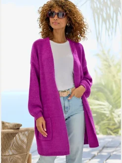 Veste en tricot cardigan ample et décontracté en tricot