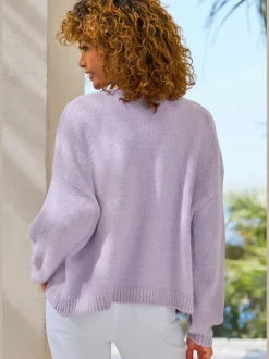 Veste en tricot cardigan ample et décontracté en tricot