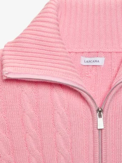 Veste en tricot col à revers tendance