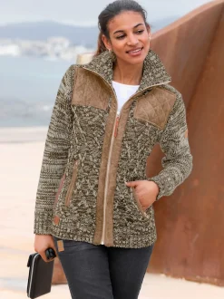 Veste en tricot 50% coton