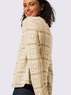 Veste en tricot 50% coton