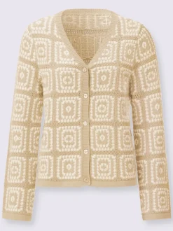 Veste en tricot 50% coton