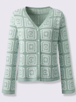 Veste en tricot 50% coton