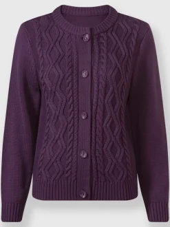 Veste en tricot 50% coton