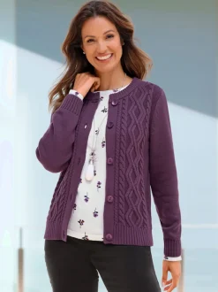 Veste en tricot 50% coton