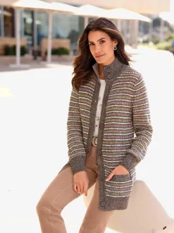 Veste en tricot 38% coton