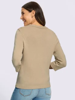 Veste en tricot 50% coton
