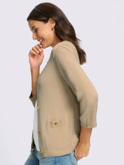 Veste en tricot 50% coton