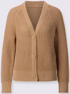 Veste en tricot coton issu de l’agriculture biologique