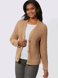 Veste en tricot coton issu de l’agriculture biologique