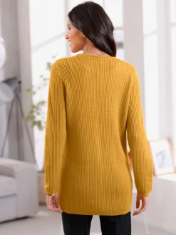 Veste en tricot coupe ouverte
