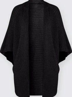 Veste en tricot coupe ouverte affinante
