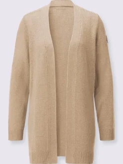 Veste en tricot coupe ouverte affinante