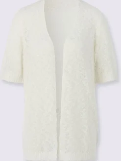 Veste en tricot coupe ouverte affinante