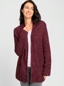 Veste en tricot entretien facile