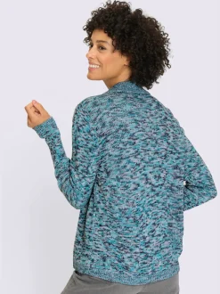 Veste en tricot fermeture à glissière