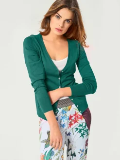 Veste en tricot fin style cardigan