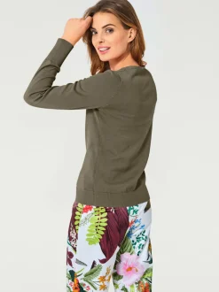 Veste en tricot fin style cardigan