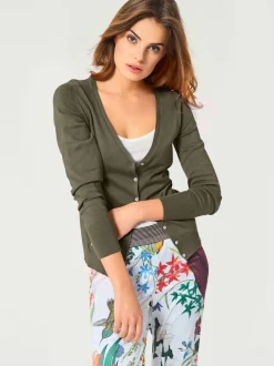 Veste en tricot fin style cardigan