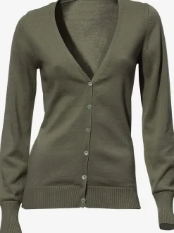 Veste en tricot fin style cardigan