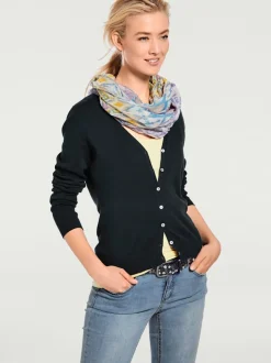Veste en tricot fin style cardigan