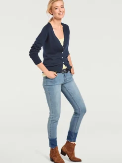 Veste en tricot fin style cardigan