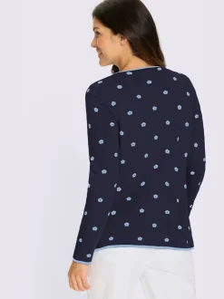 Veste en tricot jacquard fleurs en jacquard