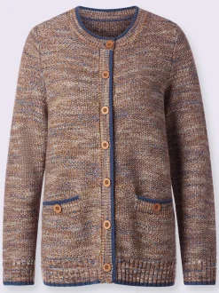 Veste en tricot jolie structure tricot