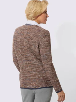 Veste en tricot jolie structure tricot