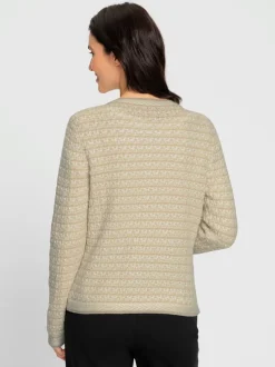 Veste en tricot 12% laine