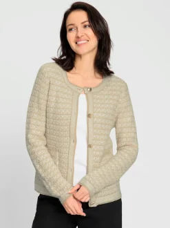 Veste en tricot 12% laine