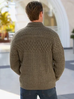 Veste en tricot 50% laine