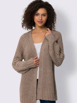 Veste en tricot maille bien-être très douce
