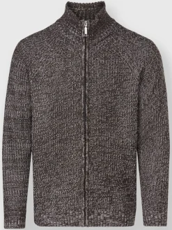 Veste en tricot motif structuré et original