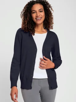 Veste en tricot pur coton
