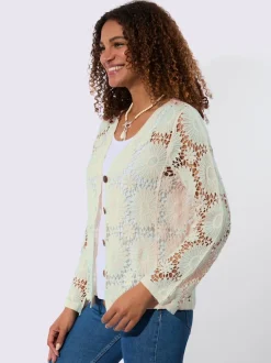 Veste en tricot pur coton