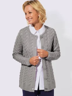 Veste en tricot superbe motif ajouré