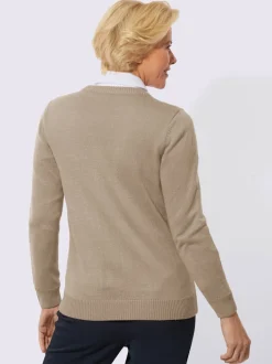 Veste en tricot superbe motif tricoté