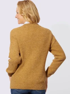 Veste en tricot tricot chiné