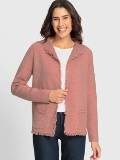 Veste en tricot 50% viscose (ecovero)