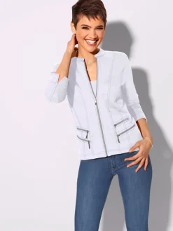 Veste estivale féminine à glissière