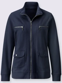 Veste féminine décontractée avec poches