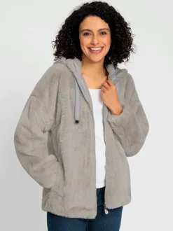 Veste imitation fourrure allure tendance
